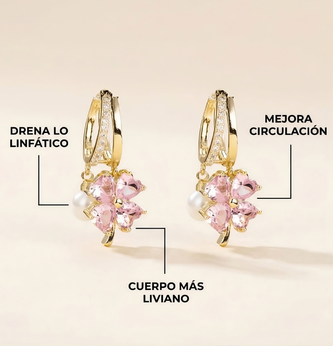 Par Aretes Detox Linfático | Cuerpo Más Liviano Cada Día 2X1